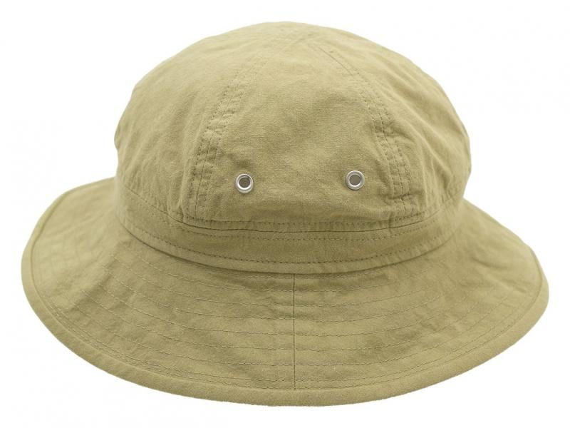MHL. VINTAGE COTTON POPLIN HAT 040BEIGE