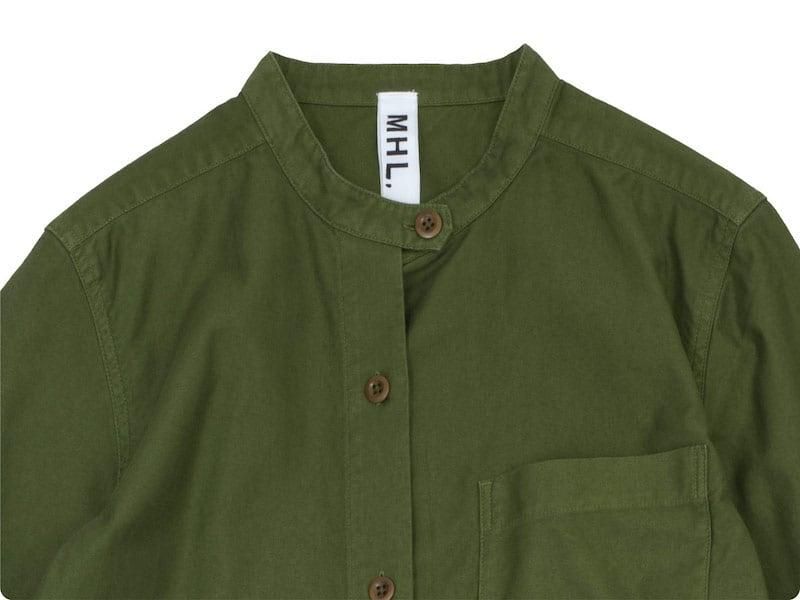 MHL. LIGHT MOLESKIN CHORE DRESS 180OLIVE ̥ǥ