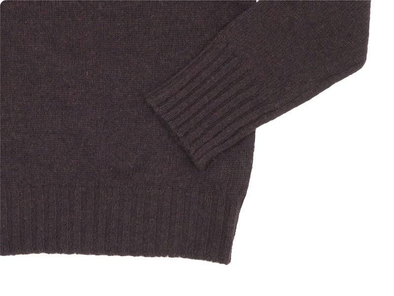 MHL. FINE SHETLAND 5G KNIT 052BROWN ̥ǥ
