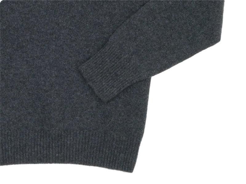 MARGARET HOWELL MERINO CASHMERE ROLL NECK KNIT 023CHARCOAL ̥󥺡