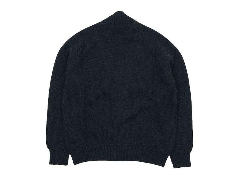 MARGARET HOWELL FINE MERINO WOOL KNIT CARDIGAN 023CHARCOAL ̥󥺡