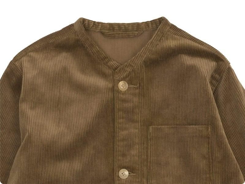 blanc needle work jacket KHAKI BEIGE