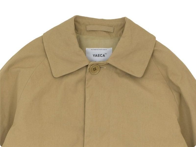 YAECA ステンカラーコート スタンダード YAECA ステンカラーコート スタンダード KUSAKI NAVY