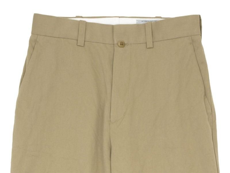 YAECA チノパン クリースド KHAKI 〔レディース〕【60601