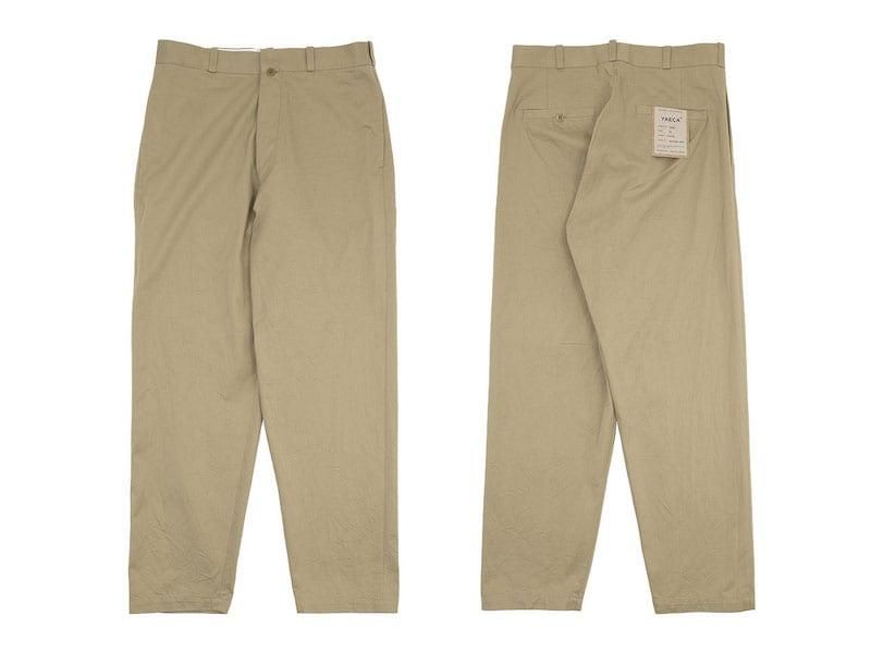 YAECA Υѥ 磻ɥơѡ KHAKI ̥󥺡͡12614