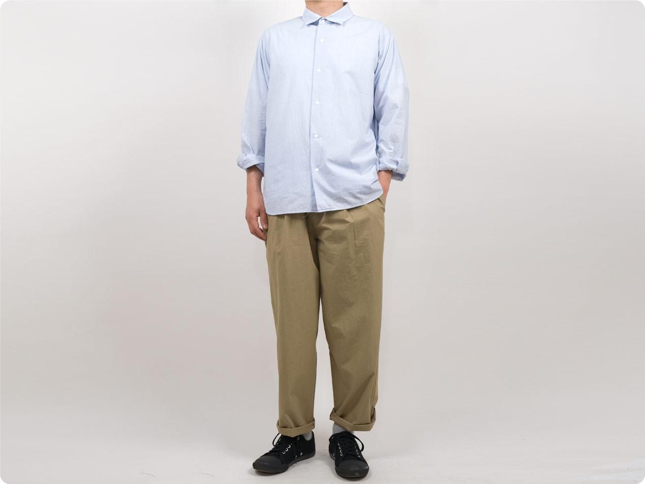 YAECA | ヤエカ  COMFORT SHIRT ［カーキ］