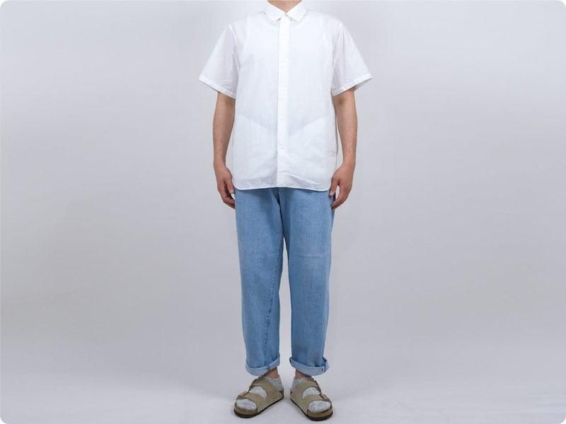 YAECA ǥ˥ 磻ɥȥ졼 13-13U LIGHT BLUE ̥󥺡