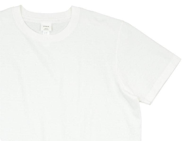 YAECA STOCK 롼ͥå ȾµT WHITE ̥󥺡