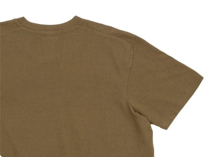 YAECA STOCK 롼ͥå ȾµT KHAKI ̥󥺡