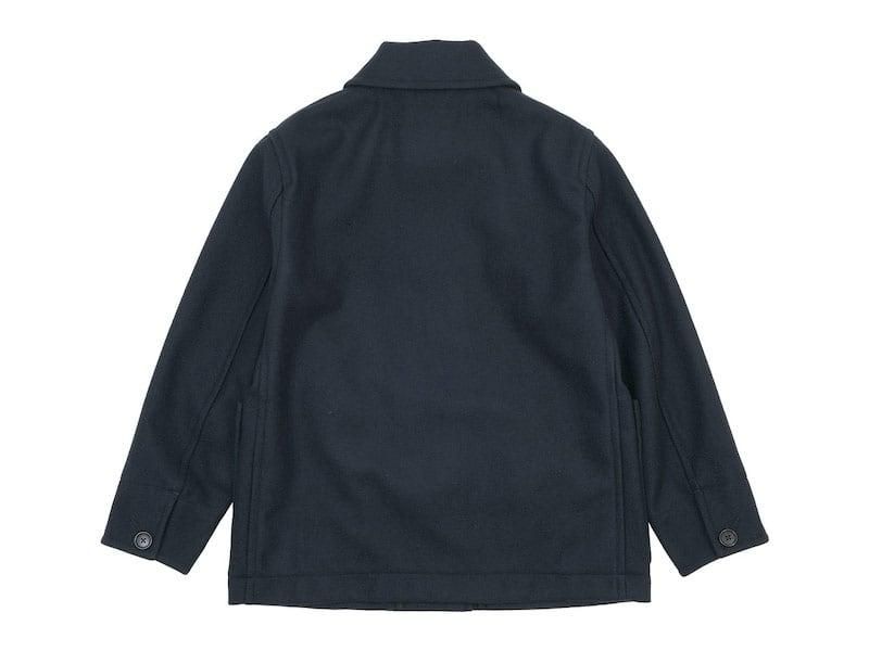 MHL. BASIC WOOL MELTON COAT 121NAVY ̥ǥ