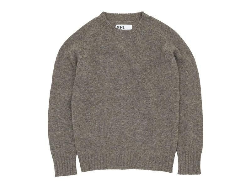 MHL. FINE SHETLAND 5G KNIT 044BEIGE ̥󥺡