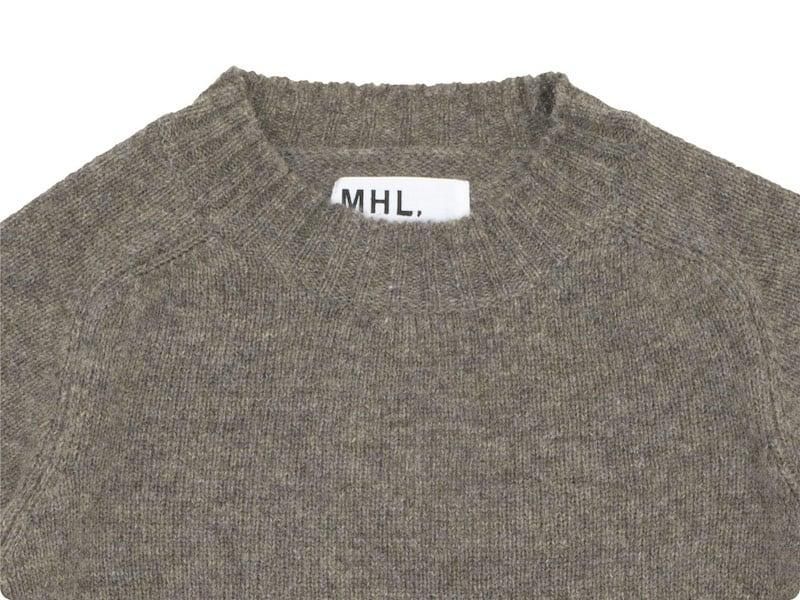 MHL. FINE SHETLAND 5G KNIT 044BEIGE ̥󥺡