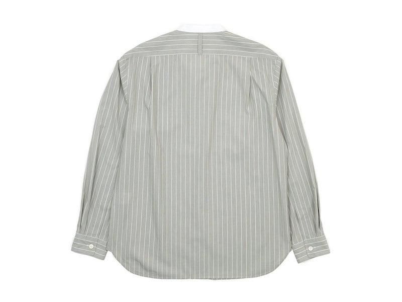 MARGARET HOWELL HAIRLINE STRIPE COTTON POPLIN SHIRTS 043BEIGE ̥󥺡