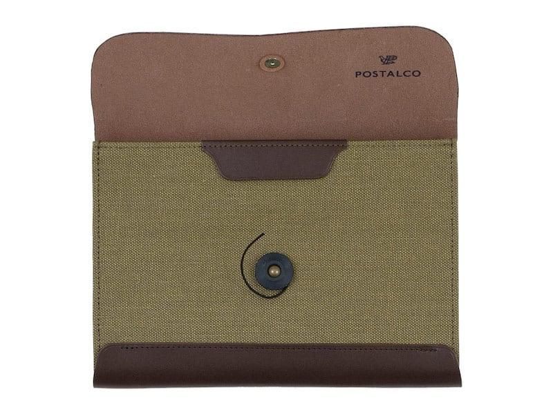 POSTALCO Postcard Wallet Olive Green
