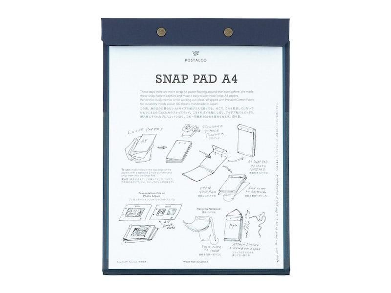 POSTALCO Snap Pad A4 Capital Blue