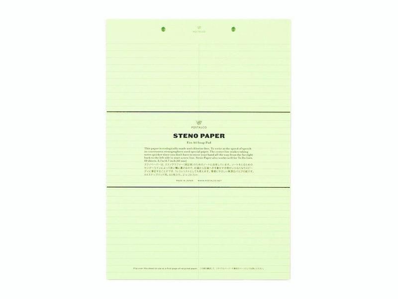 POSTALCO Steno Paper A4 Refill 60Sheets