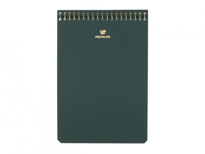 POSTALCO Notebook A6 Bank Green