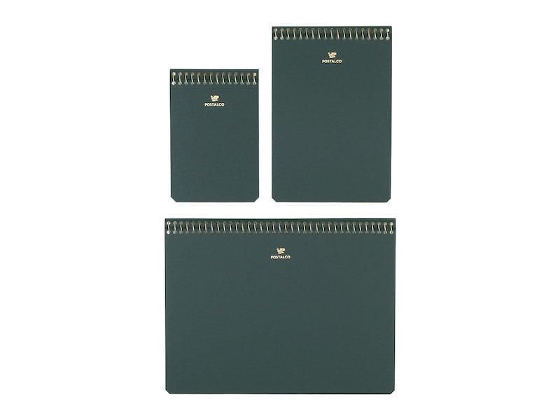 POSTALCO Notebook A6 Bank Green