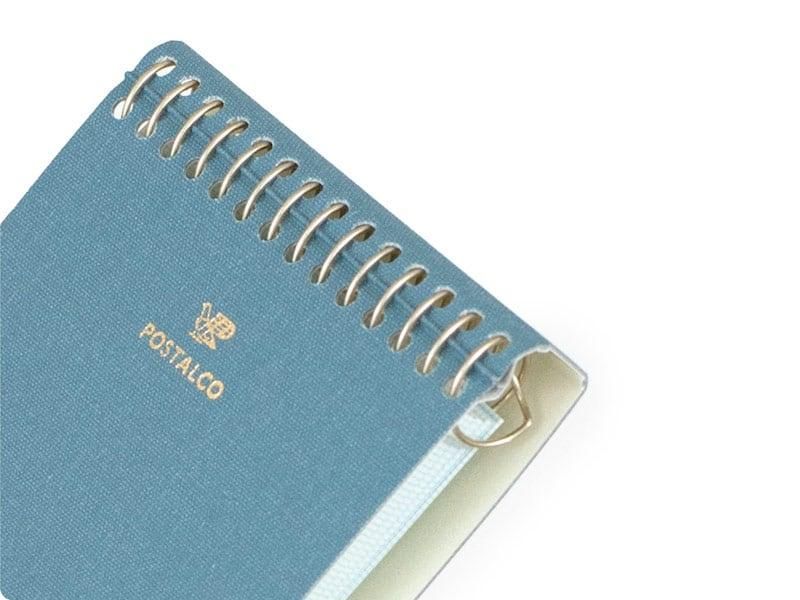 POSTALCO Notebook A7 Light Blue