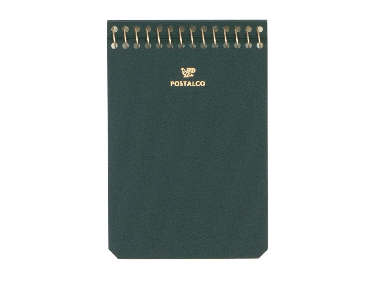 POSTALCO Notebook A7 Bank Green