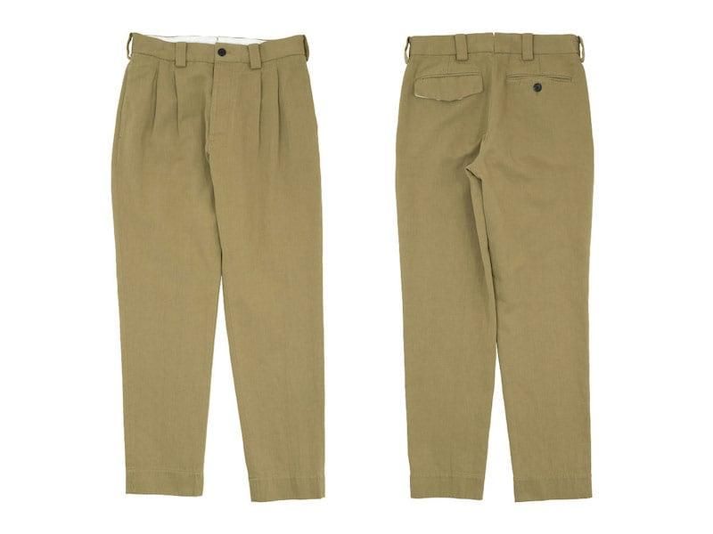 MARGARET HOWELL HEAVY COTTON DRILL TROUSERS 040BEIGE ̥󥺡
