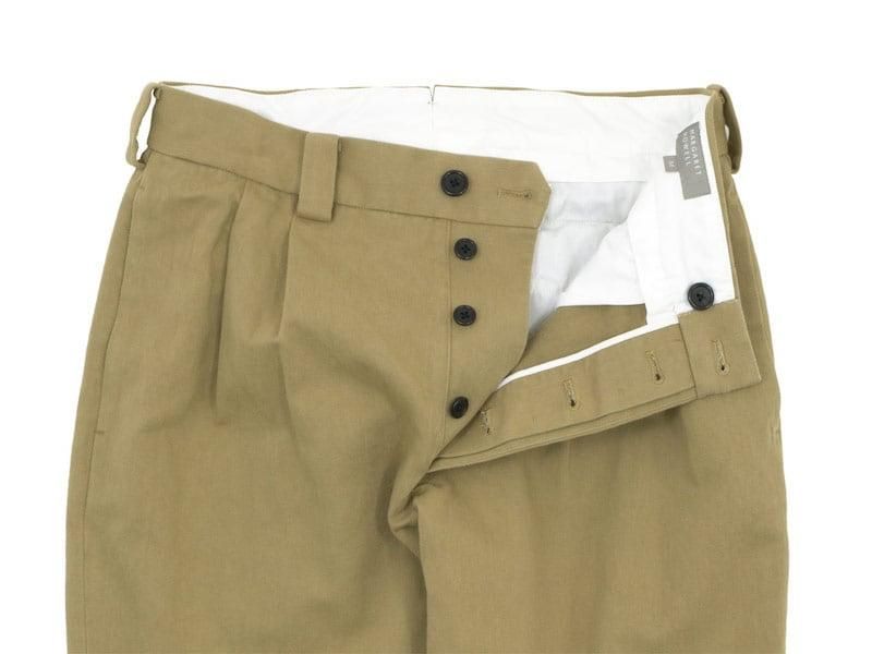 MARGARET HOWELL HEAVY COTTON DRILL TROUSERS 040BEIGE ̥󥺡