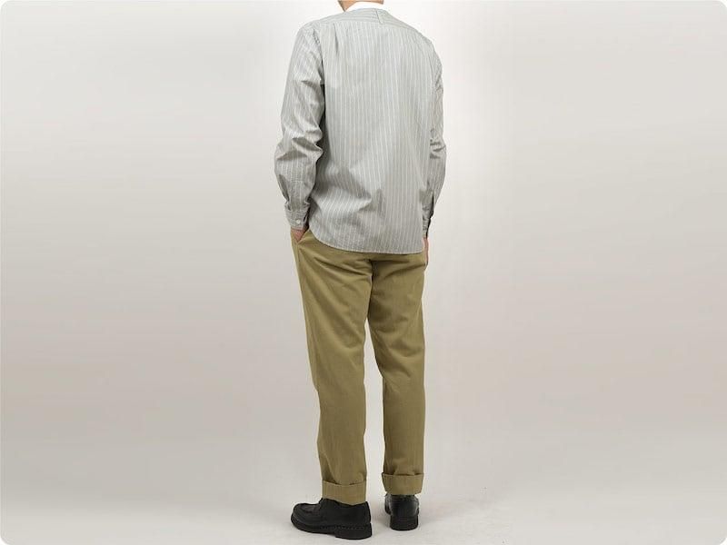 MARGARET HOWELL HEAVY COTTON DRILL TROUSERS 040BEIGE ̥󥺡