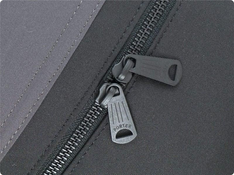MARGARET HOWELL x PORTER CORDURA CANVAS MESSENGER BAG 023GRAY