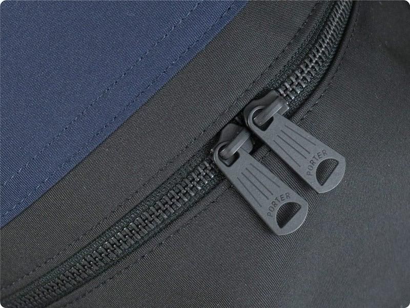 MARGARET HOWELL x PORTER CORDURA CANVAS MESSENGER BAG 120NAVY