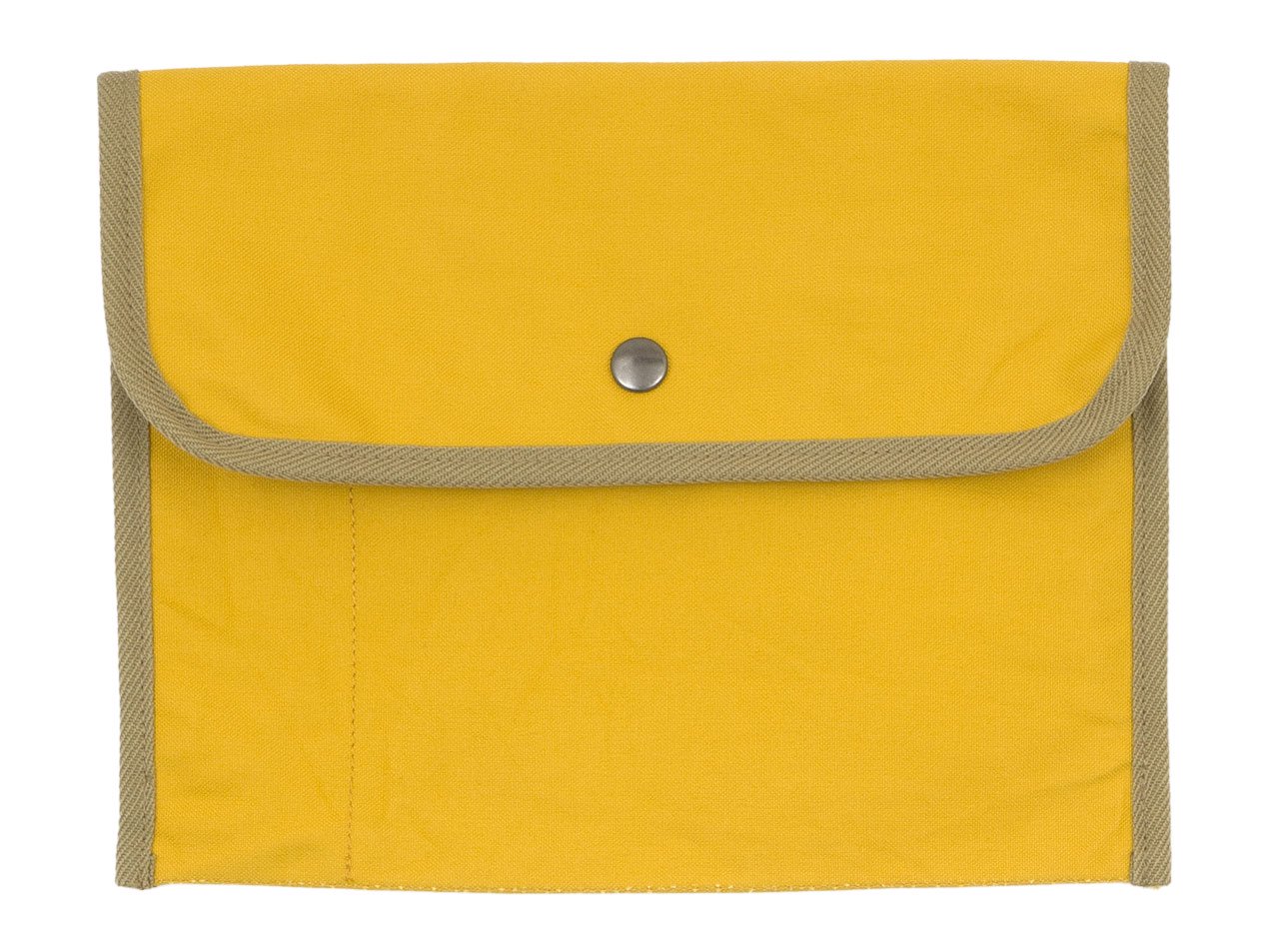 MHL. BASIC COTTON CANVAS POUCH LARGE 060YELLOW MHL.通販・取扱い rusk（ラスク）