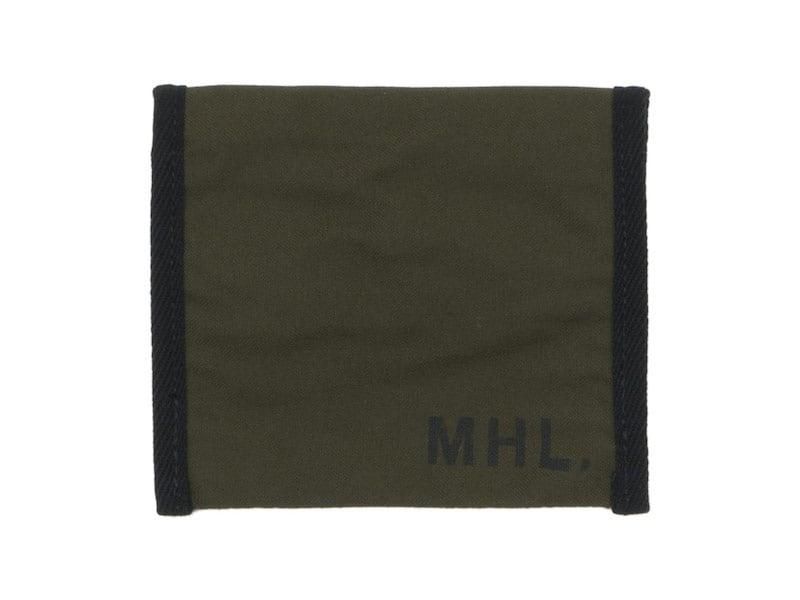 MHL. BASIC COTTON CANVAS POUCH SMALL 180KHAKI