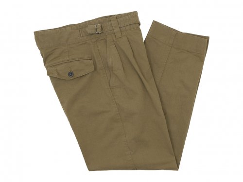 MHL. SUPERFINE COTTON TWILL TROUSERS 052BROWN〔メンズ〕 MHL.通販