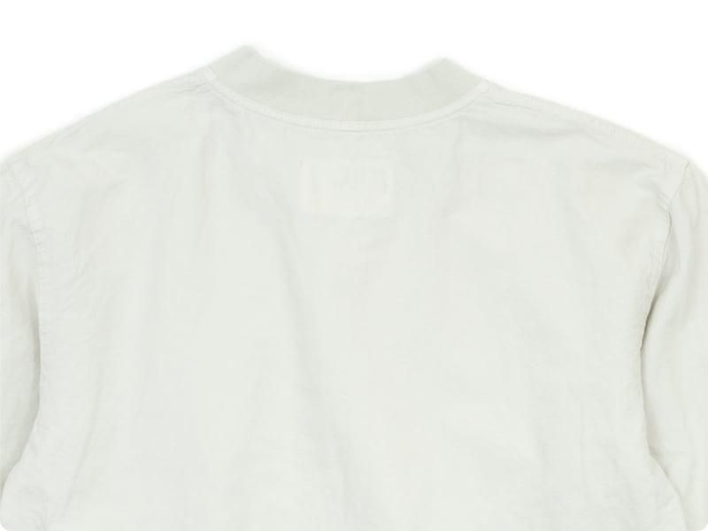 MHL. DRY COTTON LINEN PULLOVER 032WHITE ̥󥺡