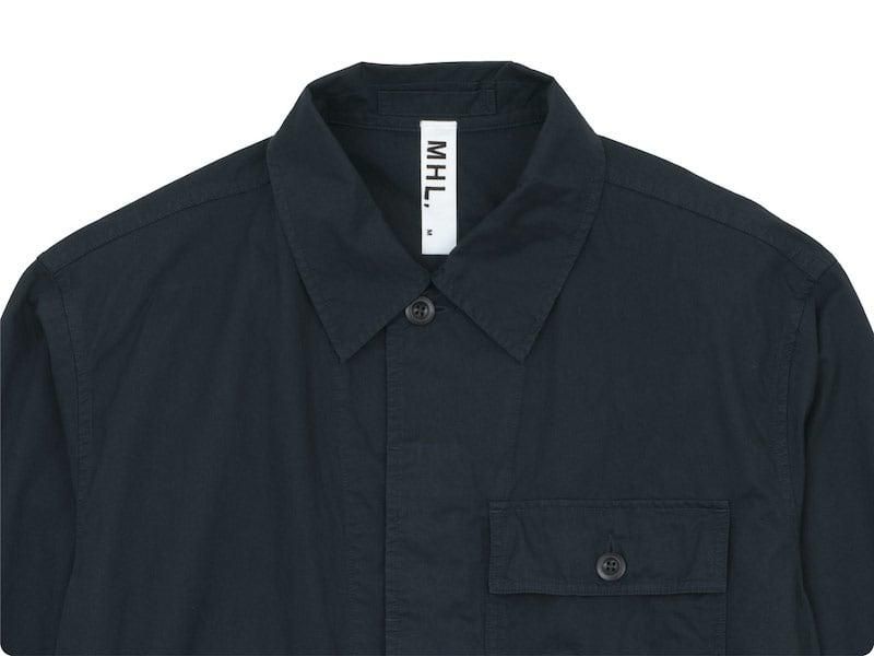MHL. SUPERFINE COTTON TWILL BLOUSON 023CHARCOAL ̥󥺡