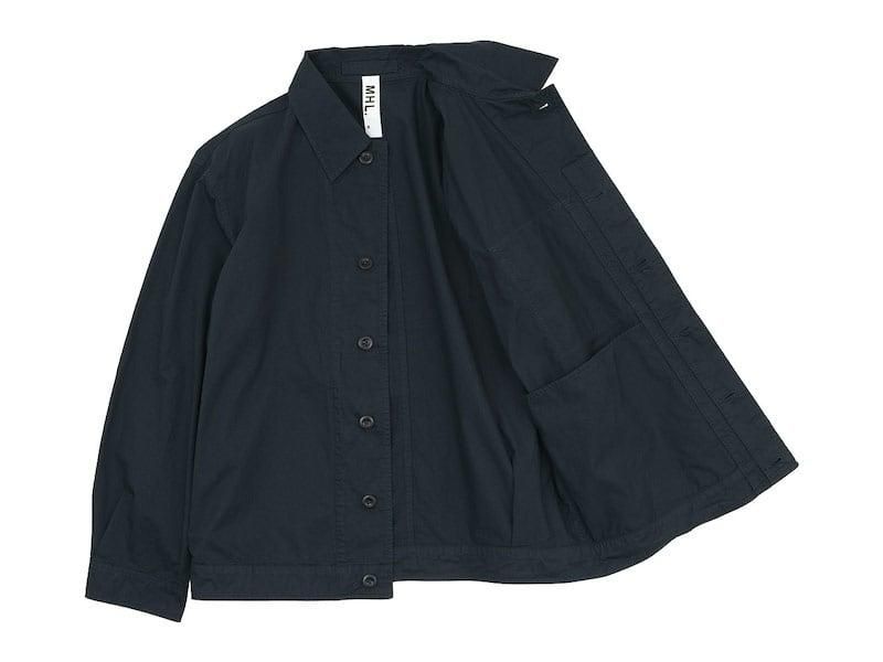 MHL. SUPERFINE COTTON TWILL BLOUSON 023CHARCOAL ̥󥺡