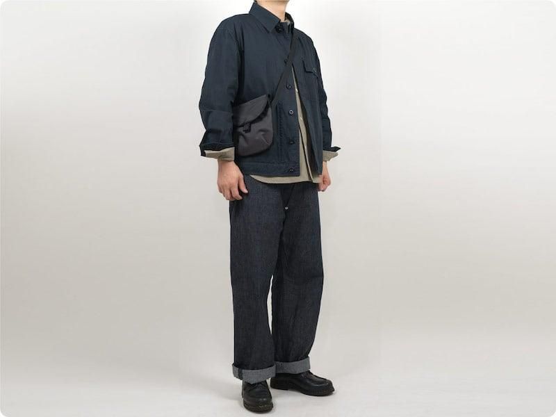 MHL. SUPERFINE COTTON TWILL BLOUSON 023CHARCOAL ̥󥺡