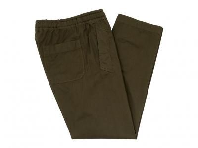 MHL. SUPERFINE COTTON TWILL TROUSERS 052BROWN̥󥺡