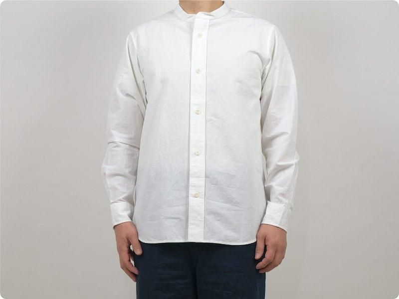 MHL. COTTON LINEN PLAIN WEAVE SHIRTS 030WHITE ̥󥺡