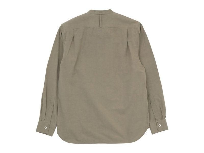 MHL. COTTON LINEN PLAIN WEAVE SHIRTS 053BROWN ̥󥺡