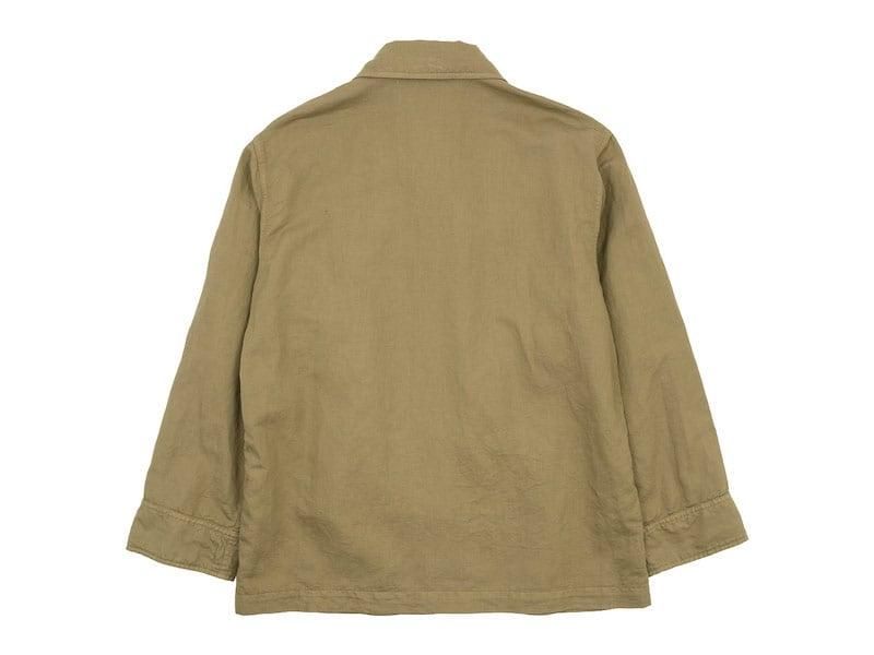 MHL. DRY COTTON LINEN TWILL BLOUSON 044BEIGE ̥󥺡