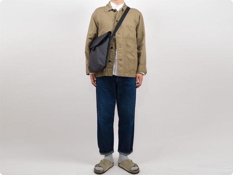 MHL. DRY COTTON LINEN TWILL BLOUSON 044BEIGE ̥󥺡