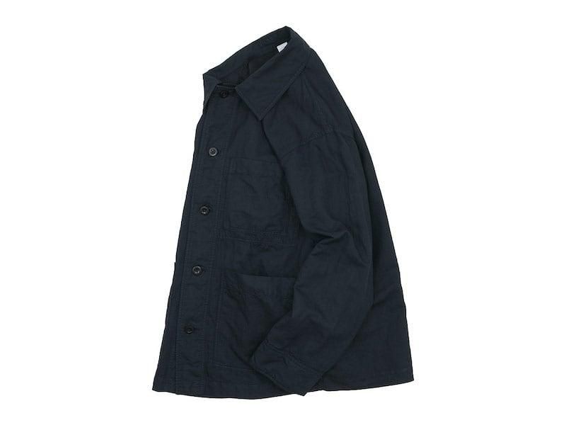 MHL. DRY COTTON LINEN TWILL BLOUSON 121NAVY ̥󥺡