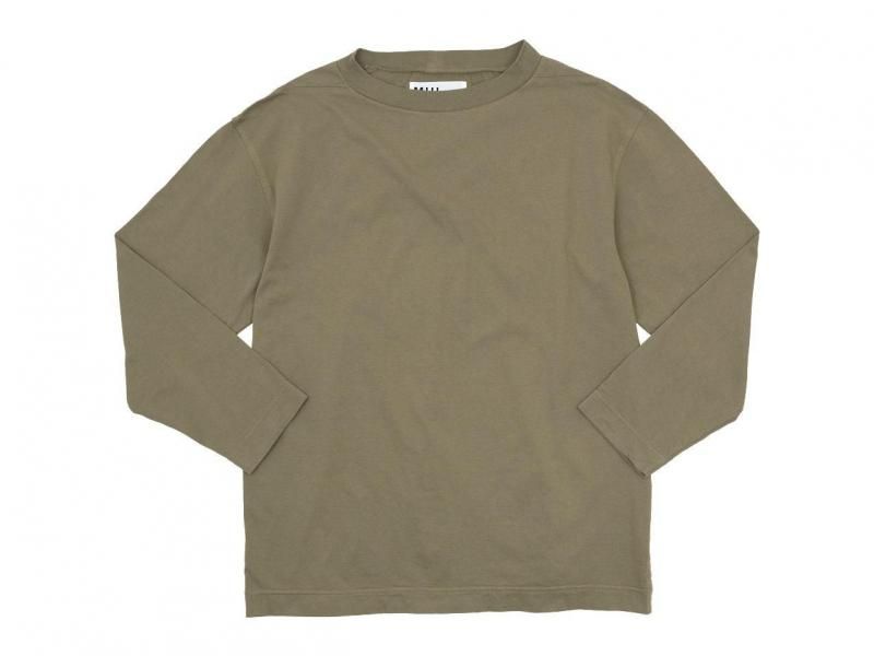 MHL. LIGHT COTTON JERSEY CUT-SEW 044KHAKI BEIGE ̥󥺡