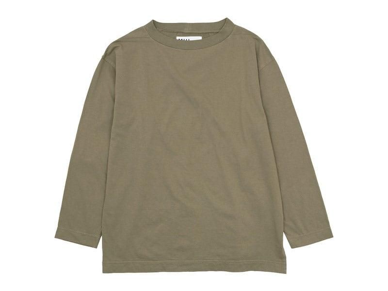 MHL. LIGHT COTTON JERSEY CUT-SEW 044KHAKI BEIGE ̥󥺡