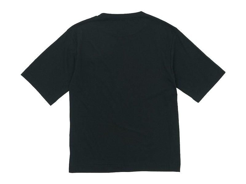 MHL. GARMENT DYE BASIC JERSEY T-SHIRTS 010BLACK ̥󥺡