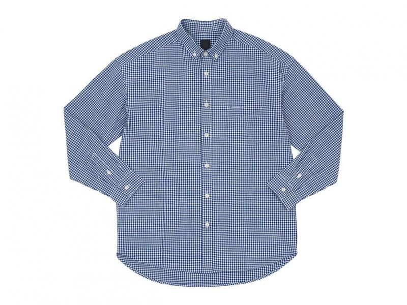 maillot sunset relax B.D. shirts BLUE GINGHAM