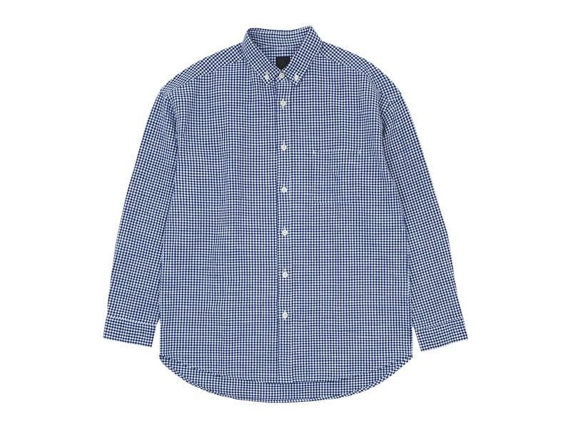 maillot sunset relax B.D. shirts BLUE GINGHAM