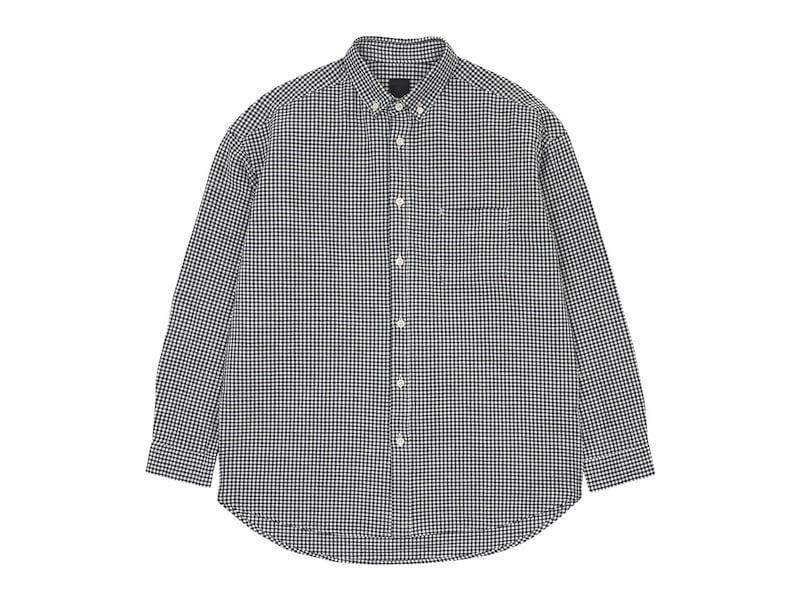 maillot sunset relax B.D. shirts BLACK GINGHAM