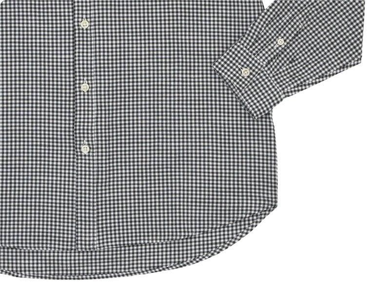maillot sunset relax B.D. shirts BLACK GINGHAM