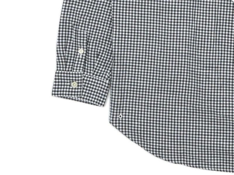 maillot sunset relax B.D. shirts BLACK GINGHAM